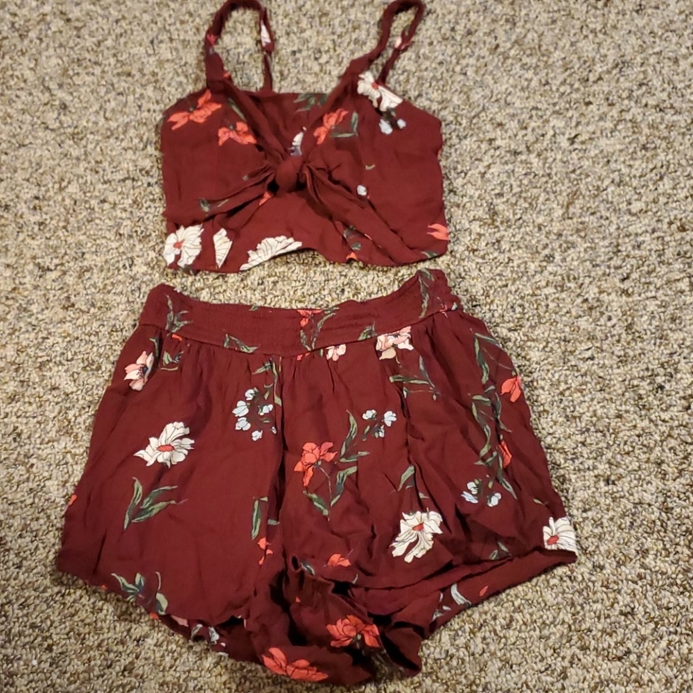 Hollister short set